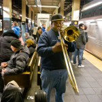 Times Square subway,
New York. 2012